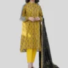 Sapphire 3-PC Printed Unstitched Lawn Suit