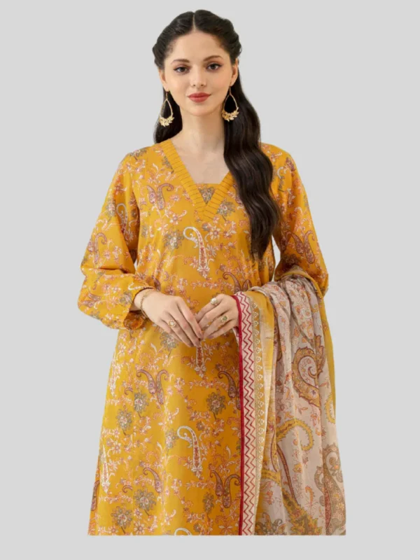 Nishat 3-PC Printed Unstitched Lawn Suit