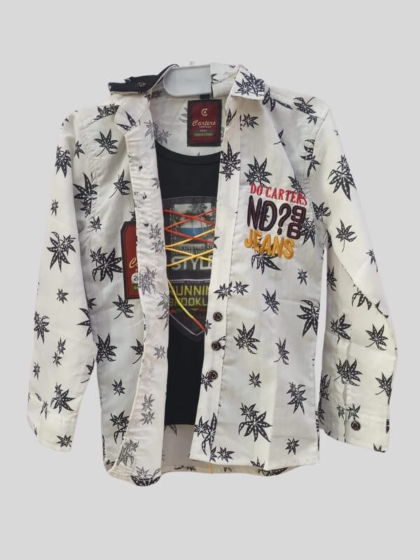 Baba's Printed Double Shirt - Image 2