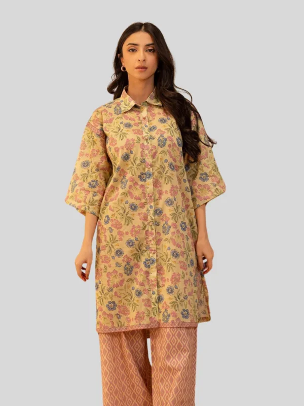 Zellbury 2-PC Digital Printed Unstitched Lawn Suit