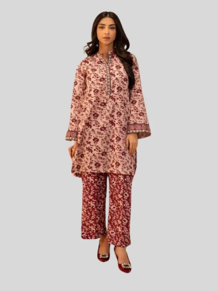 Zellbury 2-PC Digital Printed Unstitched Lawn Suit