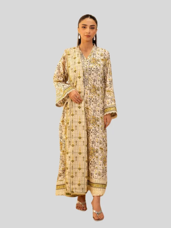 Zellbury 2-PC Digital Printed Unstitched Lawn Suit