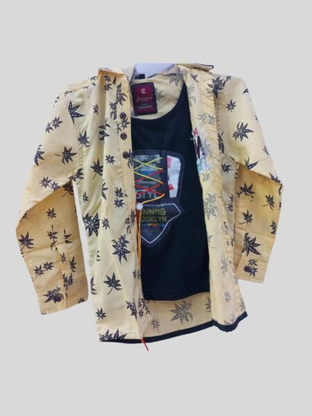 Baba's Printed Double Shirt