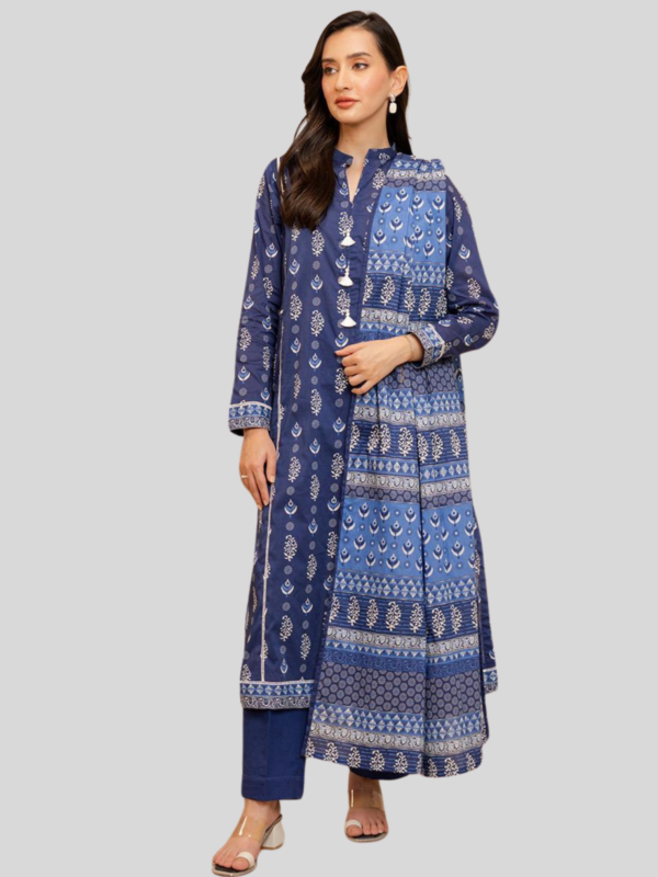 Zellbury 3-PC Digital Printed, Vol 4, Unstitched Lawn Suit, Last and Limited Stock