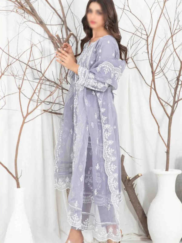 Aeni By Tawakkal Unstitched 3 Piece Fancy Embroidered Lawn Collection - Image 3