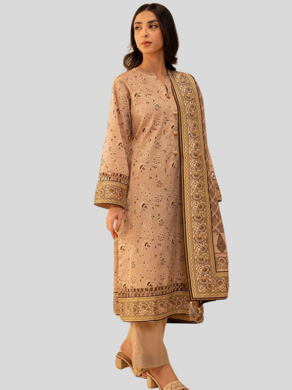 Zellbury 3-PC Digital Printed, Vol 4, Unstitched Lawn Suit, Last and Limited Stock