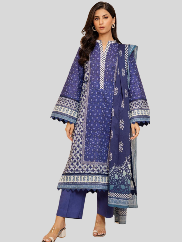 Zellbury 3-PC Digital Printed, Vol 4, Unstitched Lawn Suit, Last and Limited Stock - Image 2