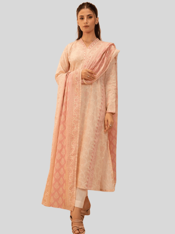 Zellbury 3-PC Digital Printed, Vol 4, Unstitched Lawn Suit, Last and Limited Stock - Image 2