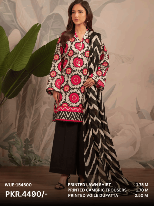 BEYOND EAST 🌙EID COLLECTION (Eid sy pehly Eid) Beyond East (Beena) Vol.1 Printed Unstitched 3-PC Lawn Suit (LIMITED OFFER)