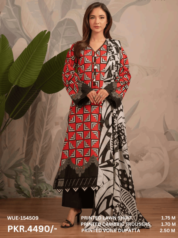 BEYOND EAST 🌙EID COLLECTION (Eid sy pehly Eid) Beyond East (Beena) Vol.1 Printed Unstitched 3-PC Lawn Suit (LIMITED OFFER)