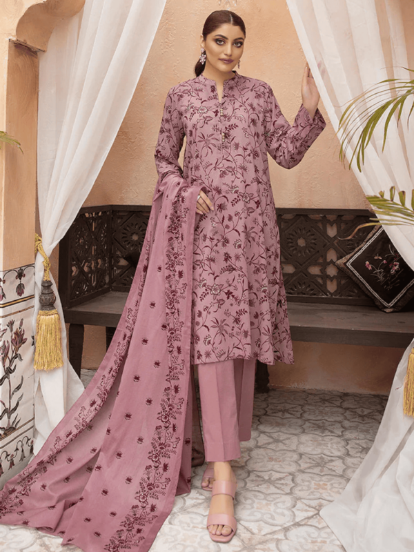 NISHAT 🌙EID COLLECTION (Eid sy pehly Eid) Nishat Vol.5 Printed Unstitched 3-PC Lawn Suit (LIMITED OFFER) - Image 2