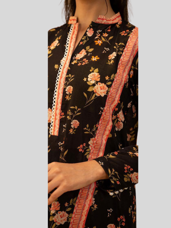 Zellbury 2-PC Digital Printed, Vol 4, Unstitched Lawn Suit, Last and Limited Stock - Image 2