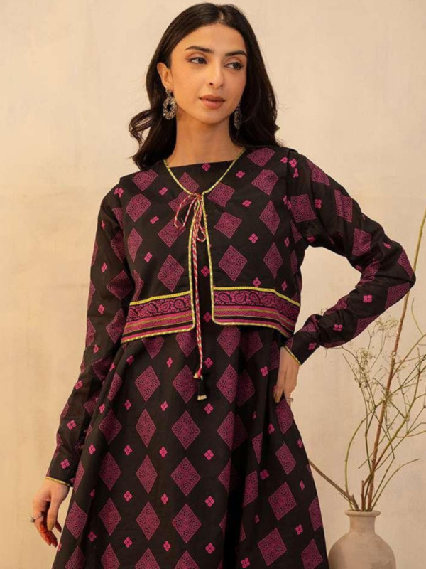 Zellbury 2-PC Digital Printed Unstitched Lawn Suit