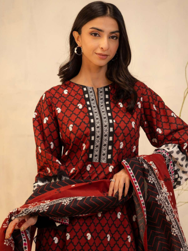 Zellbury 2-PC Digital Printed Unstitched Lawn Suit