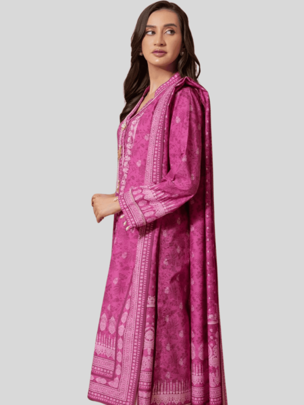 Zellbury 3-PC Digital Printed, Vol 4, Unstitched Lawn Suit, Last and Limited Stock - Image 2