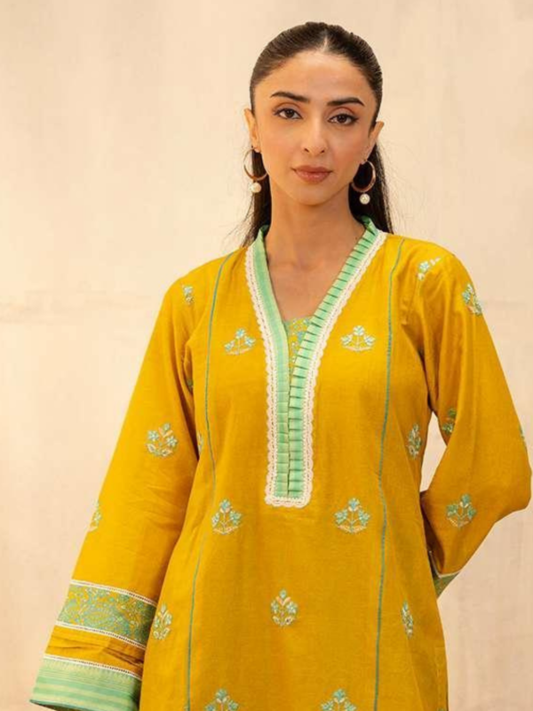 Zellbury 2-PC Digital Printed Unstitched Lawn Suit