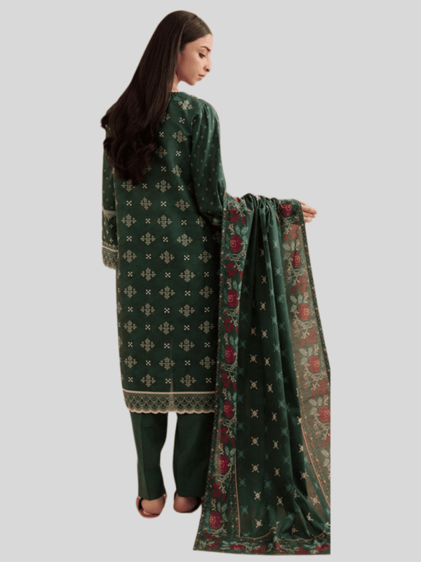 Zellbury 3-PC Digital Printed, Vol 4, Unstitched Lawn Suit, Last and Limited Stock - Image 2