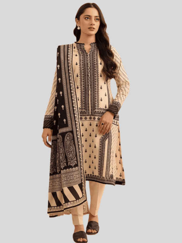 Zellbury 3-PC Digital Printed, Vol 4, Unstitched Lawn Suit, Last and Limited Stock