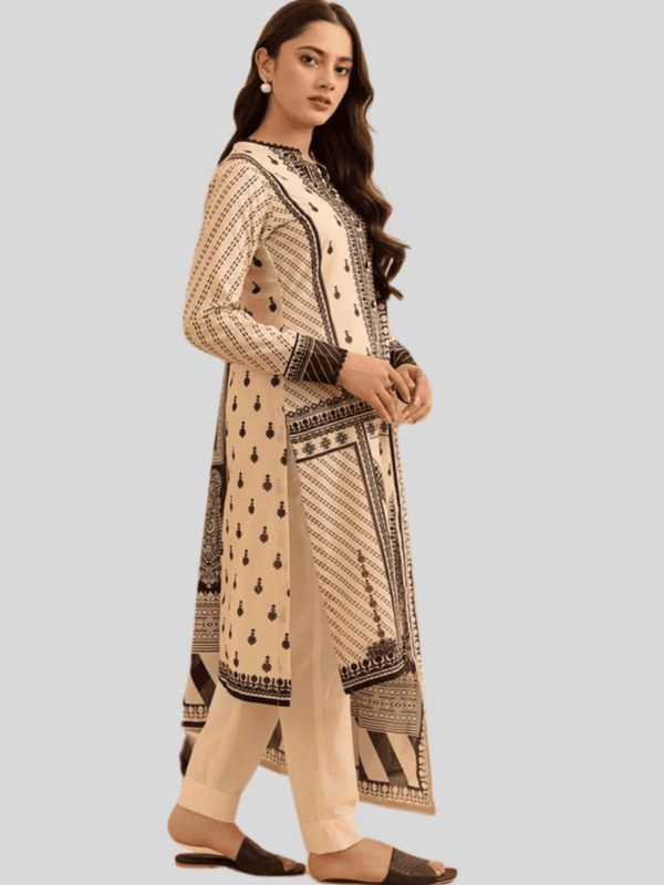 Zellbury 3-PC Digital Printed, Vol 4, Unstitched Lawn Suit, Last and Limited Stock - Image 2