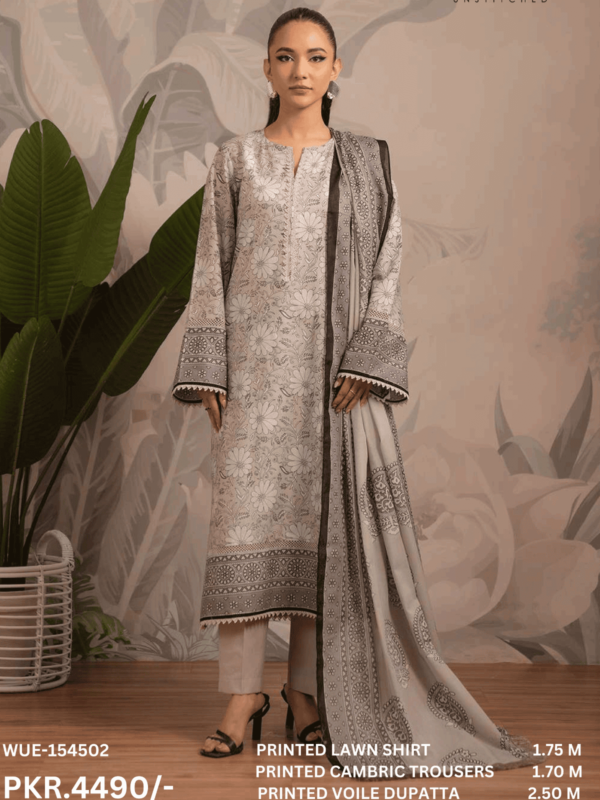 BEYOND EAST 🌙EID COLLECTION (Eid sy pehly Eid) Beyond East (Beena) Vol.1 Printed Unstitched 3-PC Lawn Suit (LIMITED OFFER)