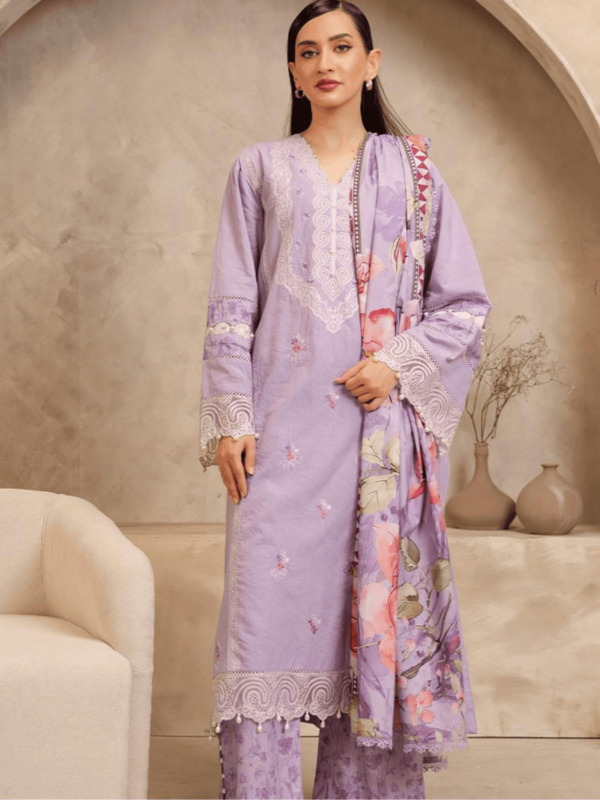 Zellbury 3-PC Digital Printed, Vol 4, Unstitched Lawn Suit, Last and Limited Stock - Image 2