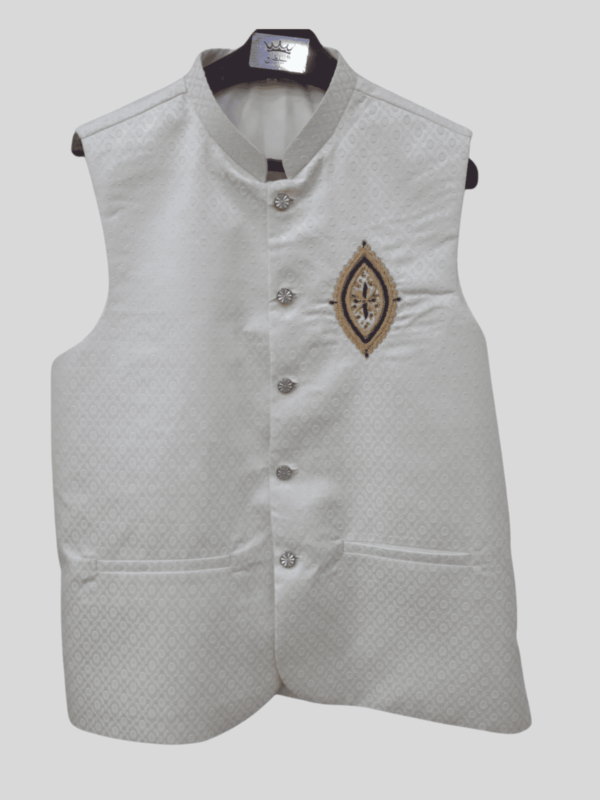 Men's Fancy Waistcoat - Image 4