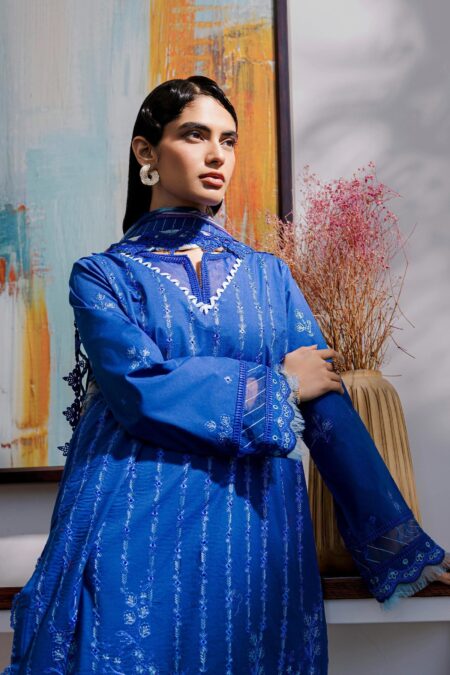 Zellbury 3-PC Cotton Unstitched Chikankari Suit