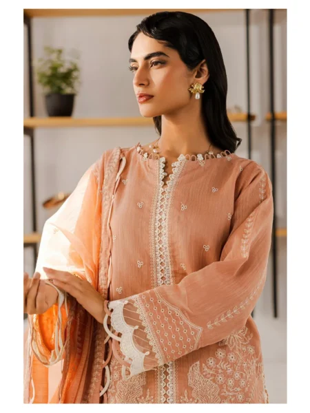 Zellbury 3-PC Cotton Unstitched Chikankari Suit