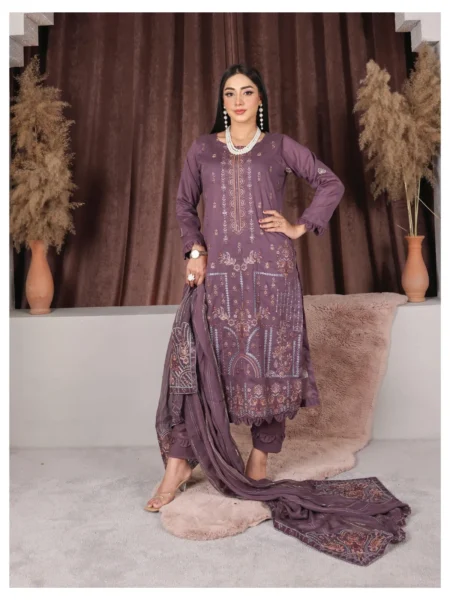 Summer 3-Piece Unstitched Ladies Suit Chashni By Faria