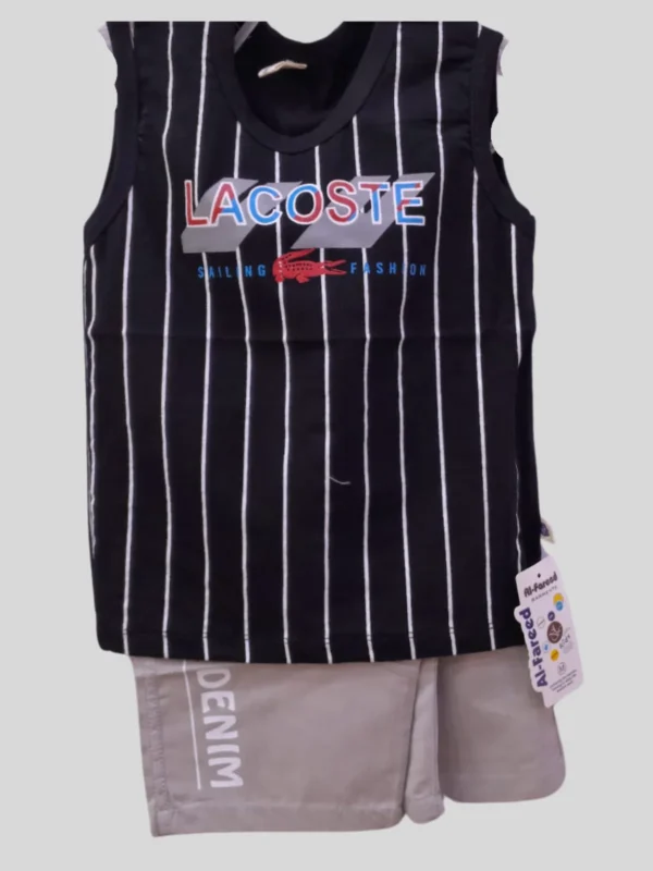 Baba Nicker With Sleeve Less Shirt - Image 2