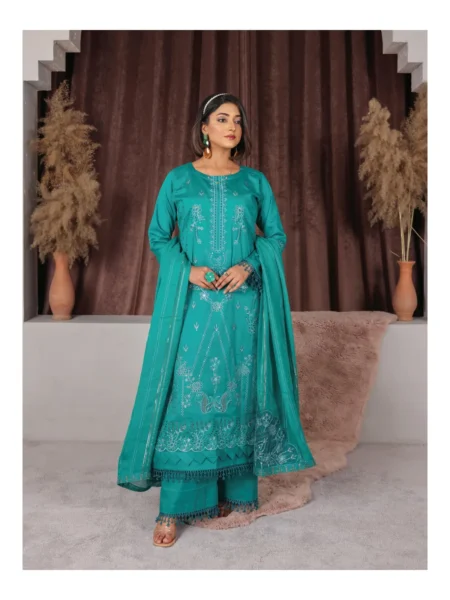 Summer 3-Piece Unstitched Ladies Suit Chashni By Faria