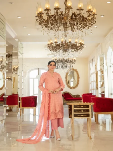 Zarna By Tawakkal 3-PC Laddies Unstitched Suit