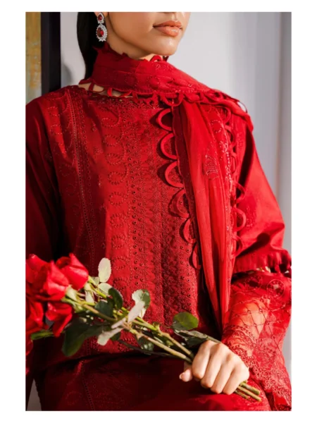 Zellbury 3-PC Cotton Unstitched Chikankari Suit