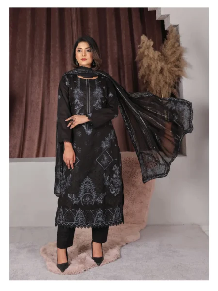 Summer 3-Piece Unstitched Ladies Suit Chashni By Faria