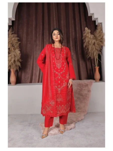 Summer 3-Piece Unstitched Ladies Suit Chashni By Faria