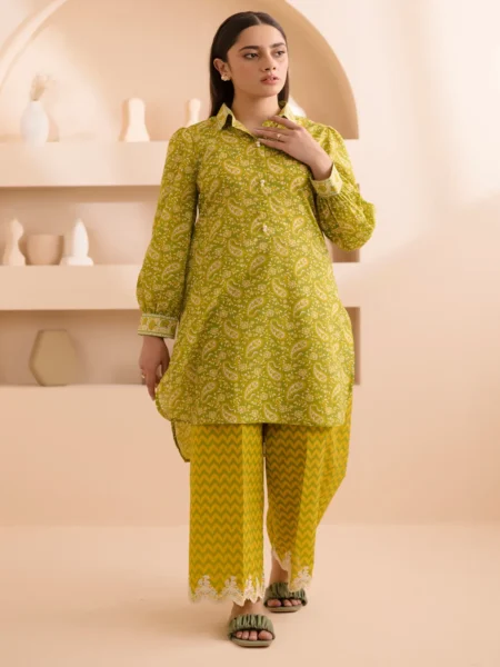 Zellbury 2-PC Digital Printed Vol 6 Unstitched Lawn Suit