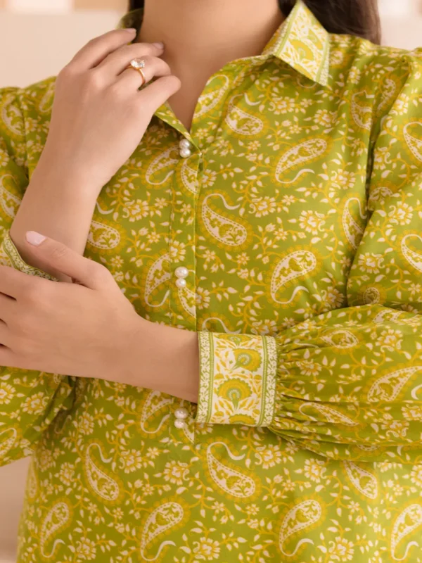 Zellbury 2-PC Digital Printed Vol 6 Unstitched Lawn Suit - Image 2