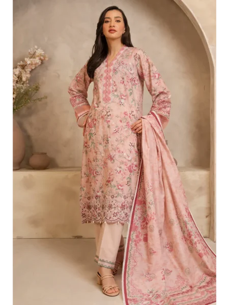 Zellbury 3-PC Digital Printed Vol 5 Unstitched Lawn Suit