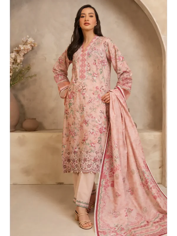 Zellbury 3-PC Digital Printed Vol 5 Unstitched Lawn Suit