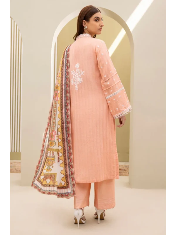 Zellbury 3-PC Digital Printed Vol 5 Unstitched Lawn Sui - Image 2