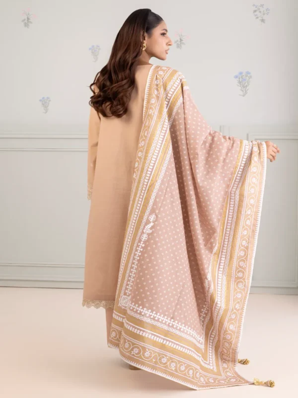 Zellbury 3-PC Digital Printed Vol 6 Unstitched Lawn Suit - Image 2