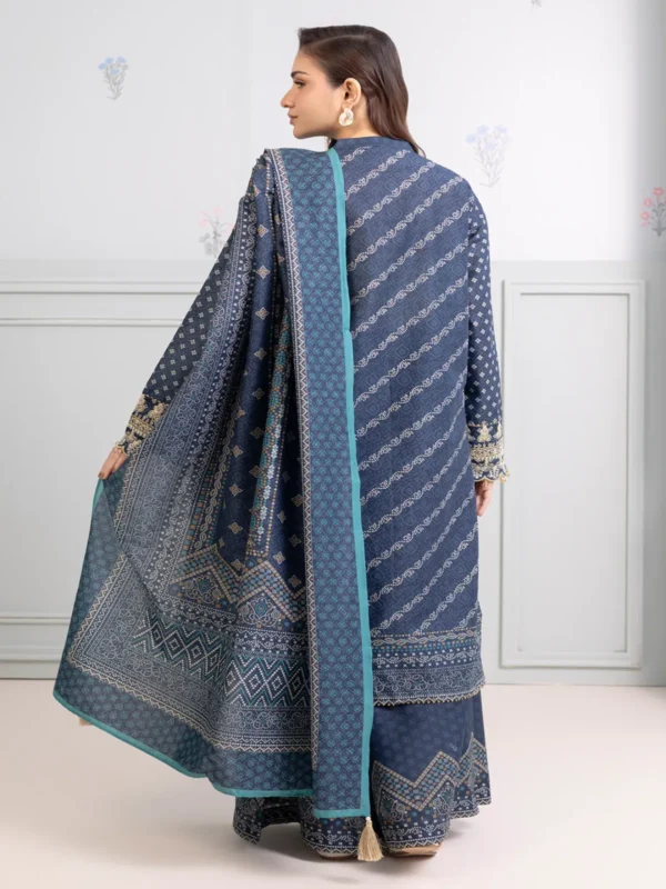 Zellbury 3-PC Digital Printed Vol 6 Unstitched Lawn Suit - Image 2