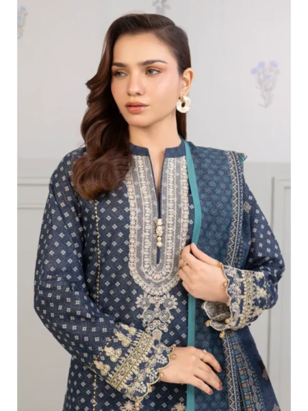Zellbury 3-PC Digital Printed Vol 5 Unstitched Lawn Suit
