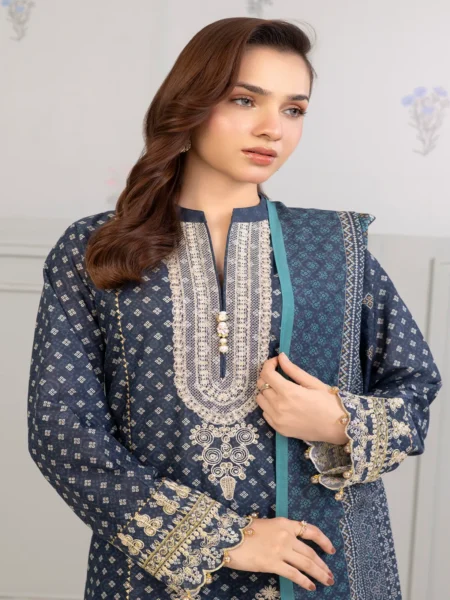 Zellbury 3-PC Digital Printed Vol 6 Unstitched Lawn Suit