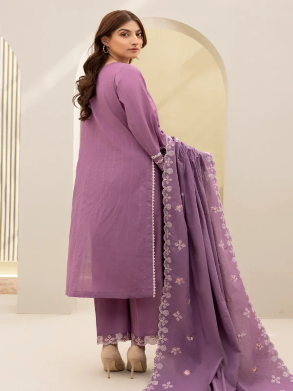 Zellbury 3-PC Digital Printed Vol 6 Unstitched Lawn Suit - Image 2