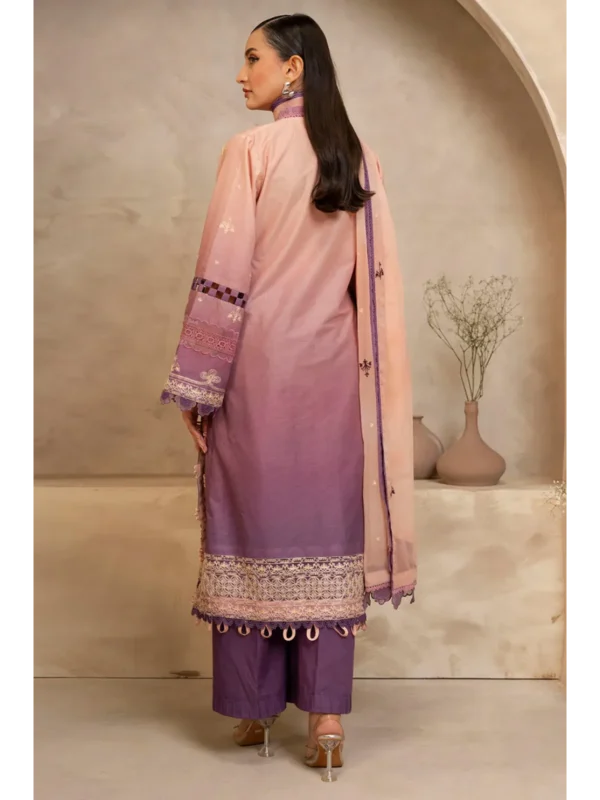 Zellbury 3-PC Digital Printed Vol 5 Unstitched Lawn Sui - Image 2