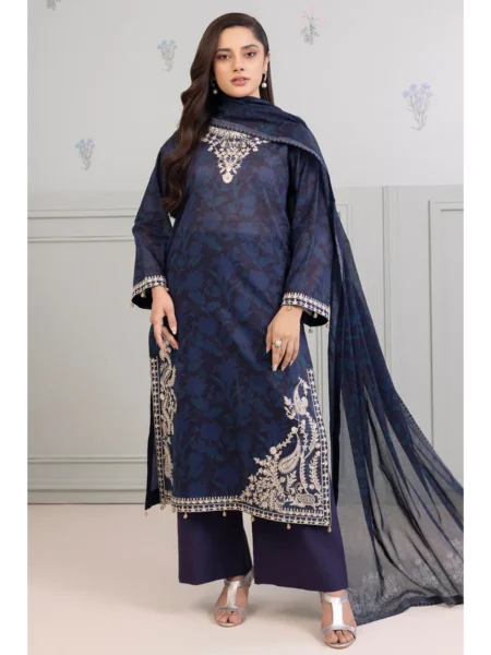 Zellbury 3-PC Digital Printed Vol 5 Unstitched Lawn Suit