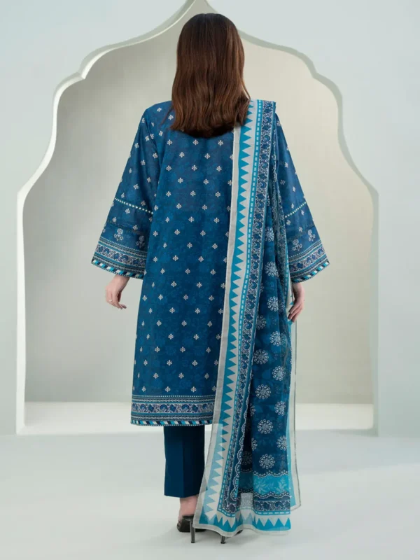 Zellbury 3-PC Digital Printed Vol 6 Unstitched Lawn Suit - Image 2