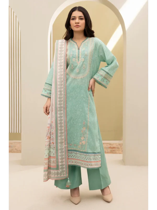 Zellbury 3-PC Digital Printed Vol 5 Unstitched Lawn Suit