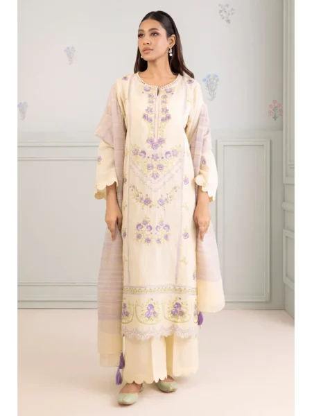 Zellbury 3-PC Digital Printed Vol 5 Unstitched Lawn Suit